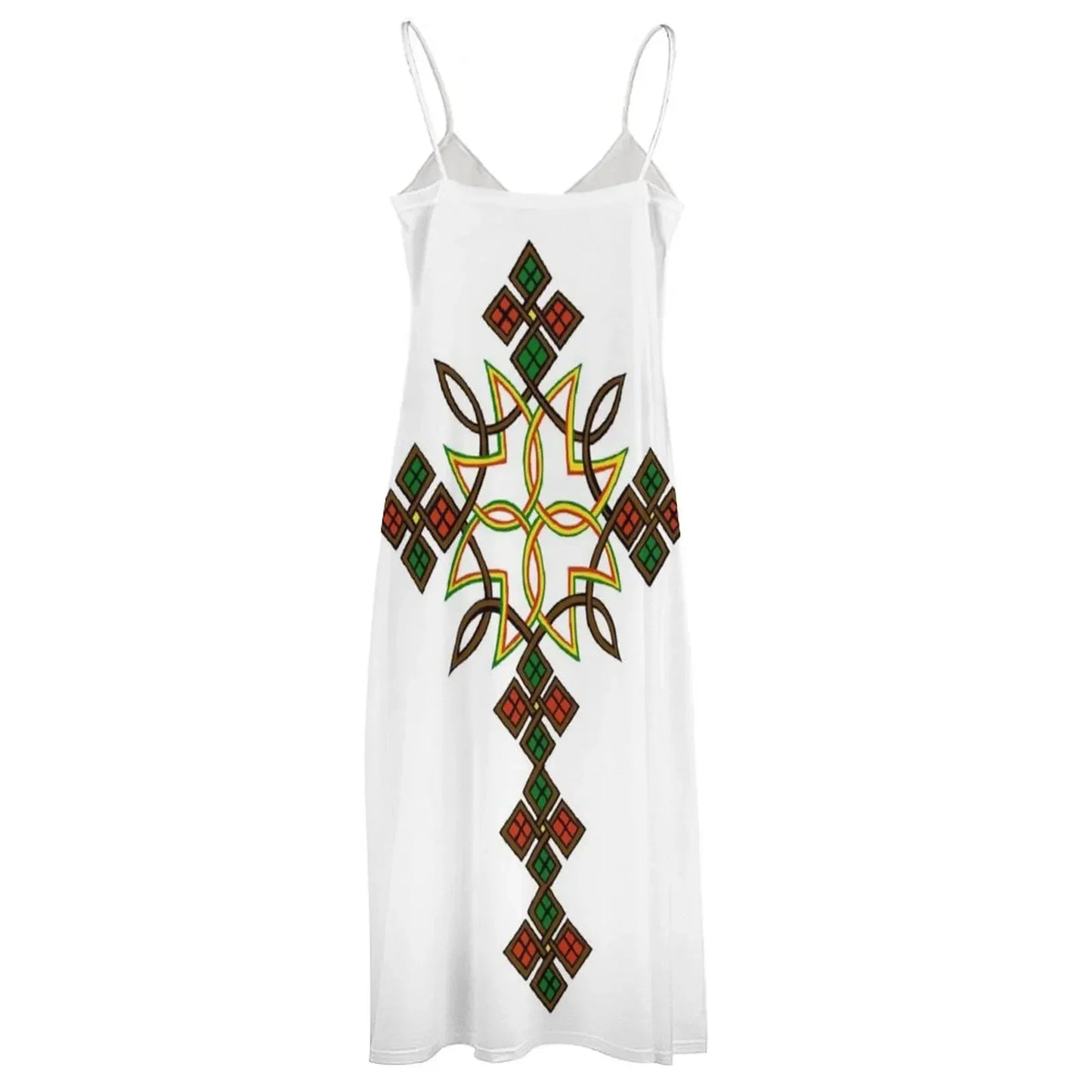 Habesha Cross Sleeveless Dress